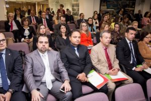 Membros do MPPI no evento no MPSC