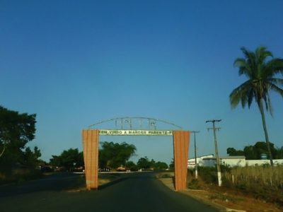 Vista da entrada de Marcos Parente