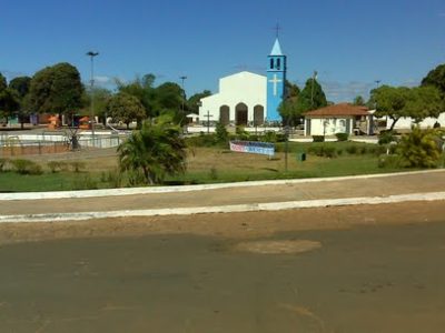 Praça principal da cidade de Monte Alegre do Piauí