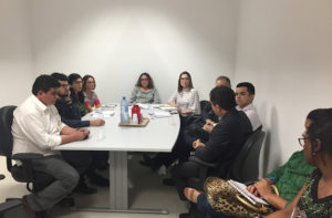Pessoas em reunião