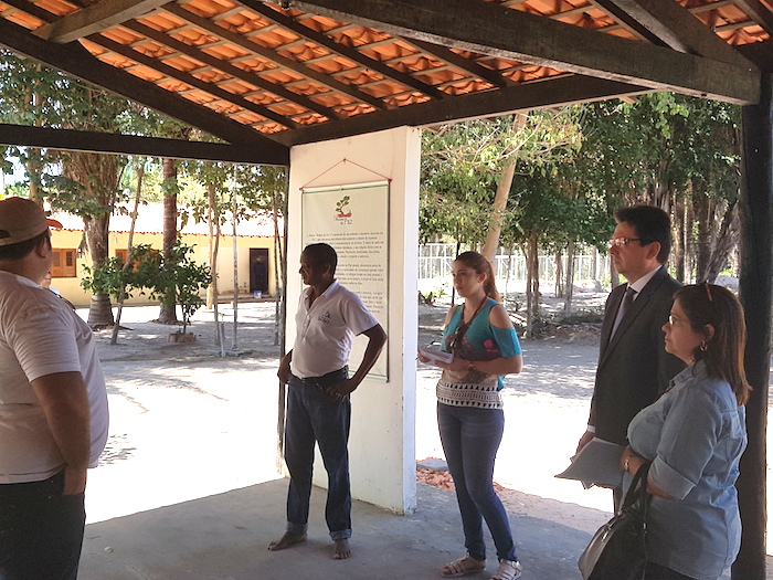 Equipe de inspeção visita estrutura da comunidade terapêutica