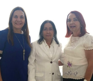 Procuradoras de Justiça Raquel Normando, Teresinha Marques e Martha Celina Nunes