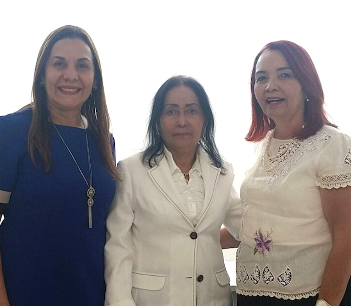 Procuradoras de Justiça Raquel Normando, Teresinha Marques e Martha Celina Nunes