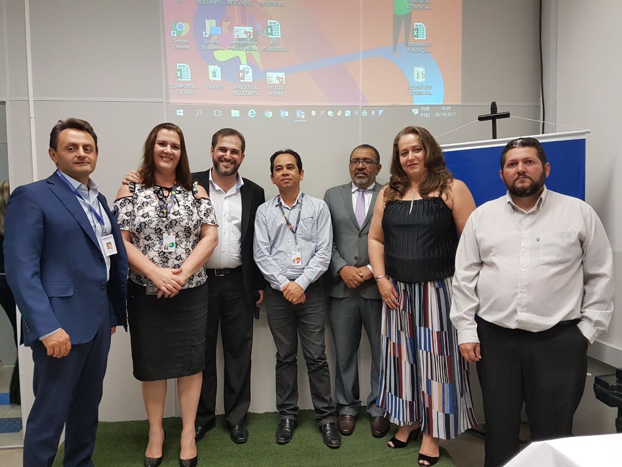 Equipe reunida