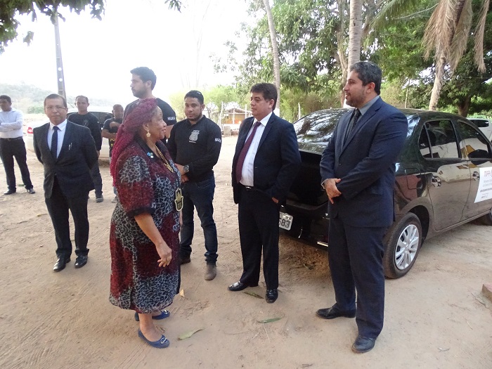 Visita à colônia Major César
