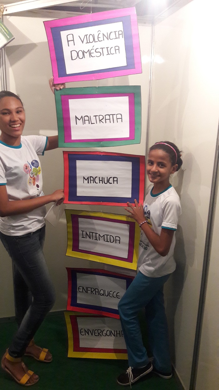 Estudantes participam do projeto