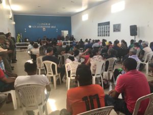 Auditório lotado