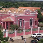 Casa Rosada, sede da Prefeitura Municipal de Barras