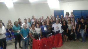 Grande grupo reunido