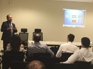 Promotor de Justiça Rômulo Cordão profere palestra a juízes