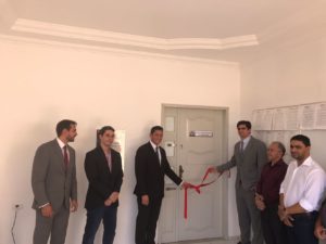 Desenlace da fita inaugural