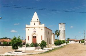 Visa de uma igreja