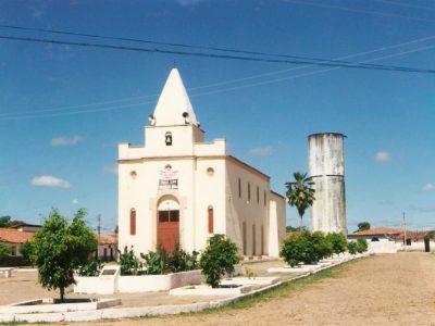 Visa de uma igreja
