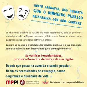 Banner - Não deixe que o dinheiro público desapareça que nem confete.