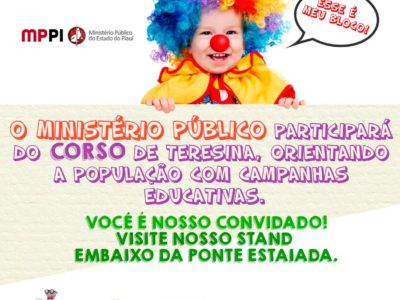 Criança vestida de palhaço