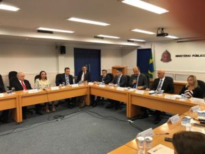 PGJ em exercício participa de reunião em MPSP