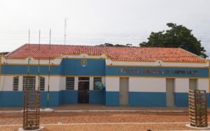 Foto da fachada do prédio da prefeitura de Landri Sales