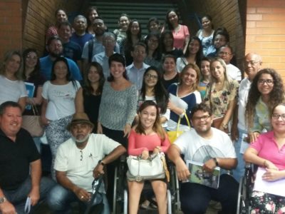 Alunos da pós-graduação em Mediação de Conflitos