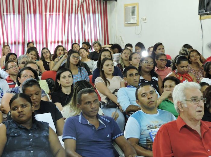 Auditório lotado