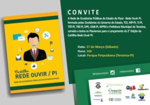 Convite do Dia do Ouvidor