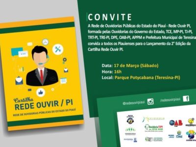 Convite do Dia do Ouvidor