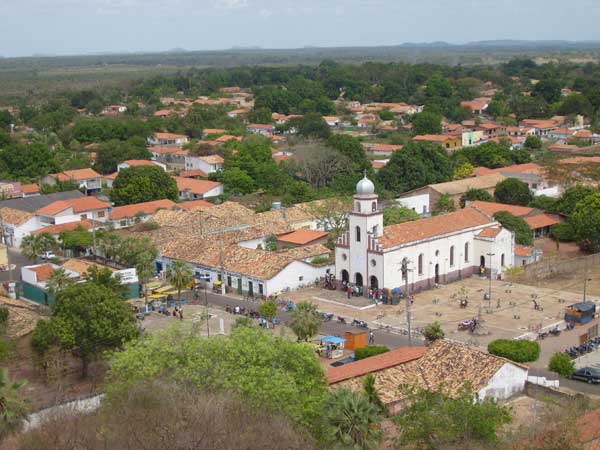 Foto da praça de José de Freitas