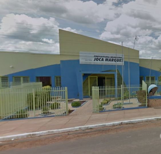 Fachada da Prefeitura do Município de Joca Marques, na mesorregião do Norte Piauiense Fachada da Prefeitura do Município de Joca Marques, na mesorregião do Norte Piauiense
