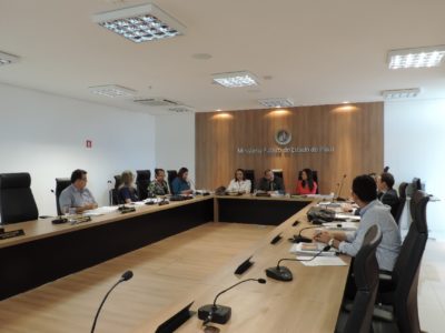 Comissão reunida em plenário