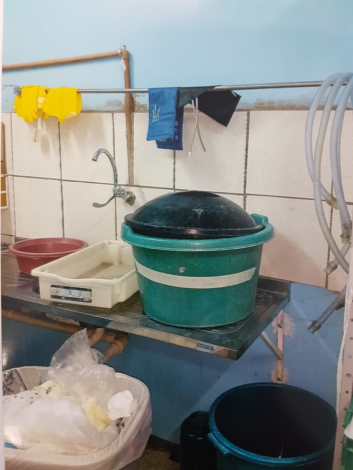 Material bagunçado 