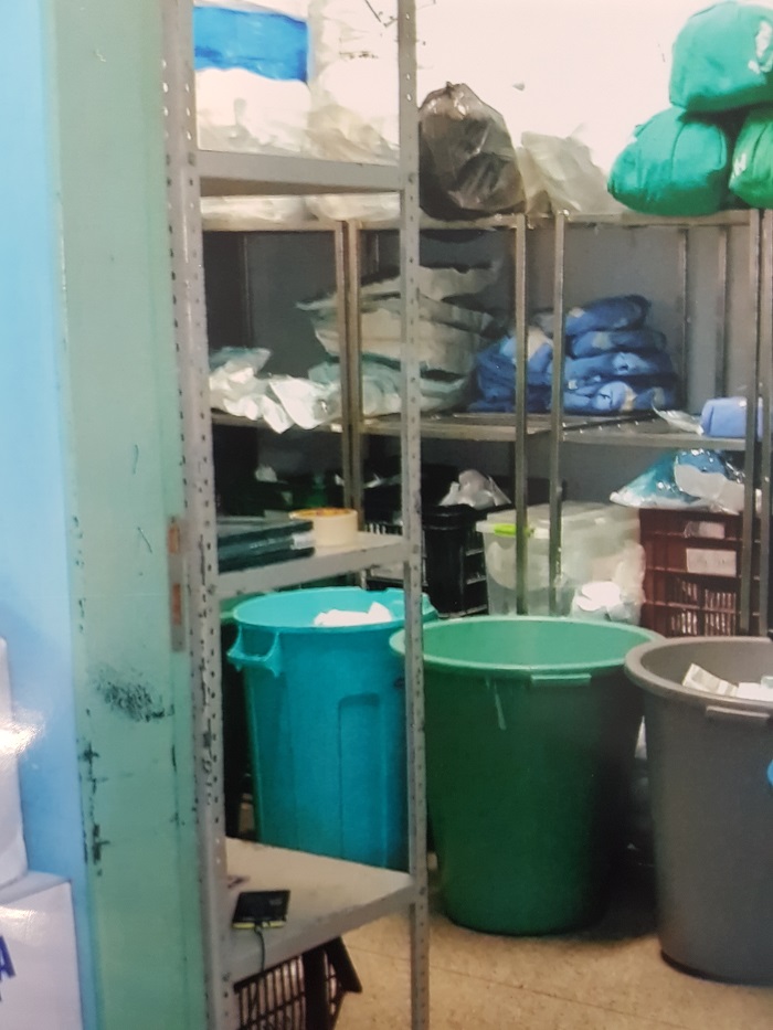 Material bagunçado 