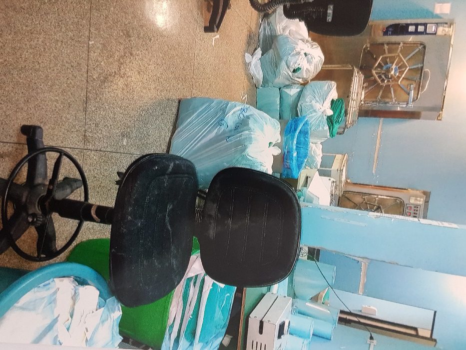 Material bagunçado 