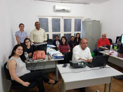 Equipe na Promotoria de Justiça