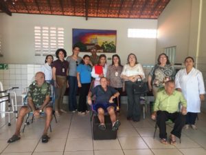 Equipe do MPPI em visita a instituição