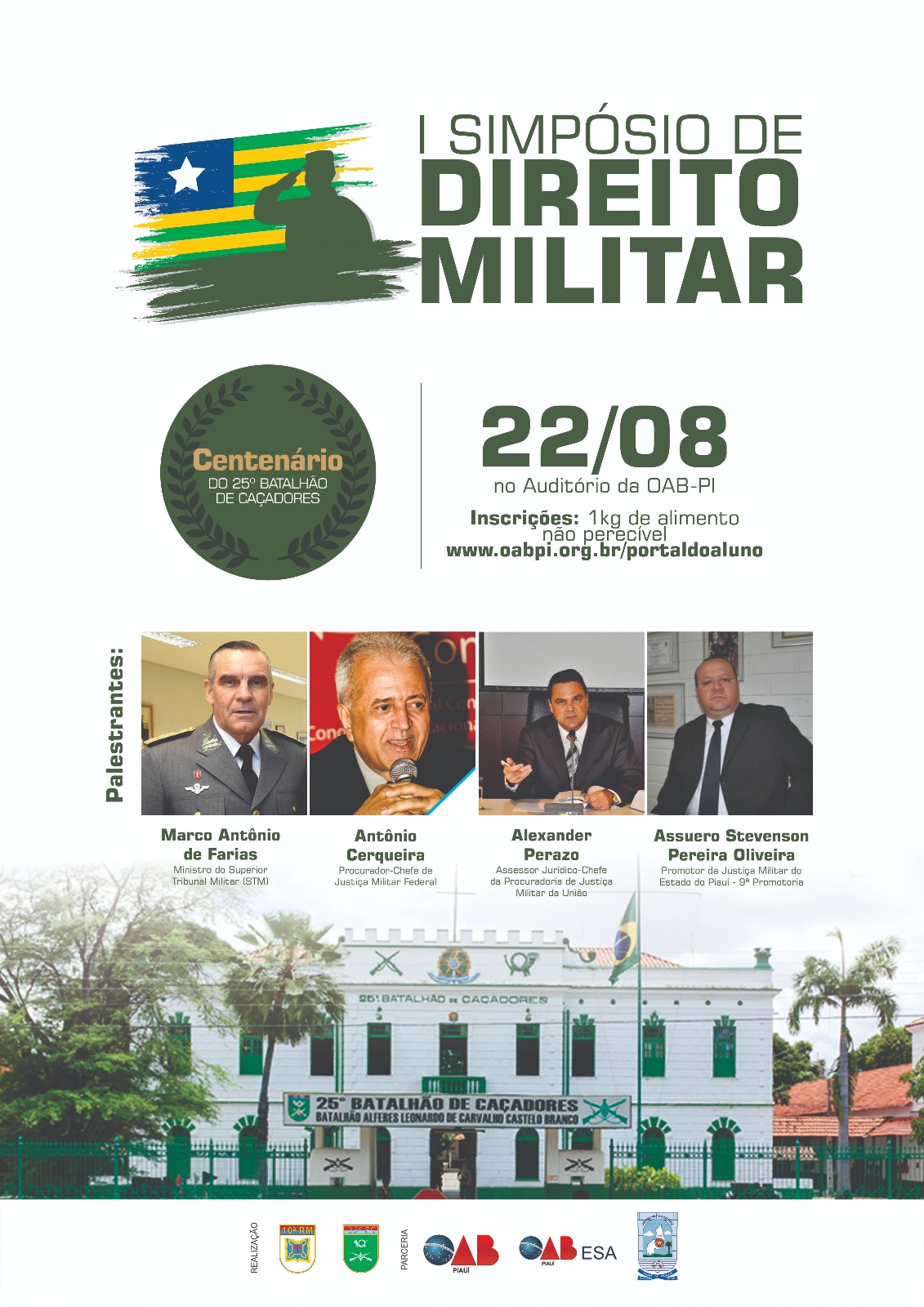 Cartaz de divulgação do evento