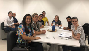 Pessoas em reunião