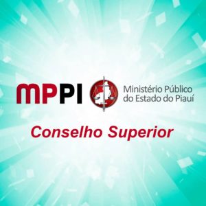 Brasão do Ministério Público e o nome: COnselho Superior