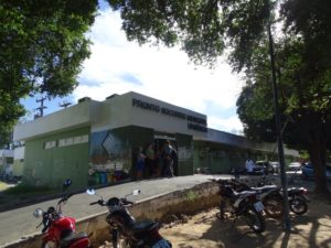 Fotos da fachada do hospital