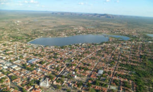 Vista aérea da cidade de Campo Maior (PI). Foto: Ângelo Carvalho.