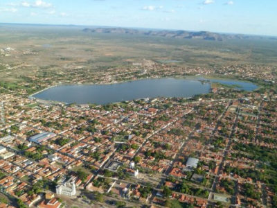Vista aérea da cidade de Campo Maior (PI). Foto: Ângelo Carvalho.