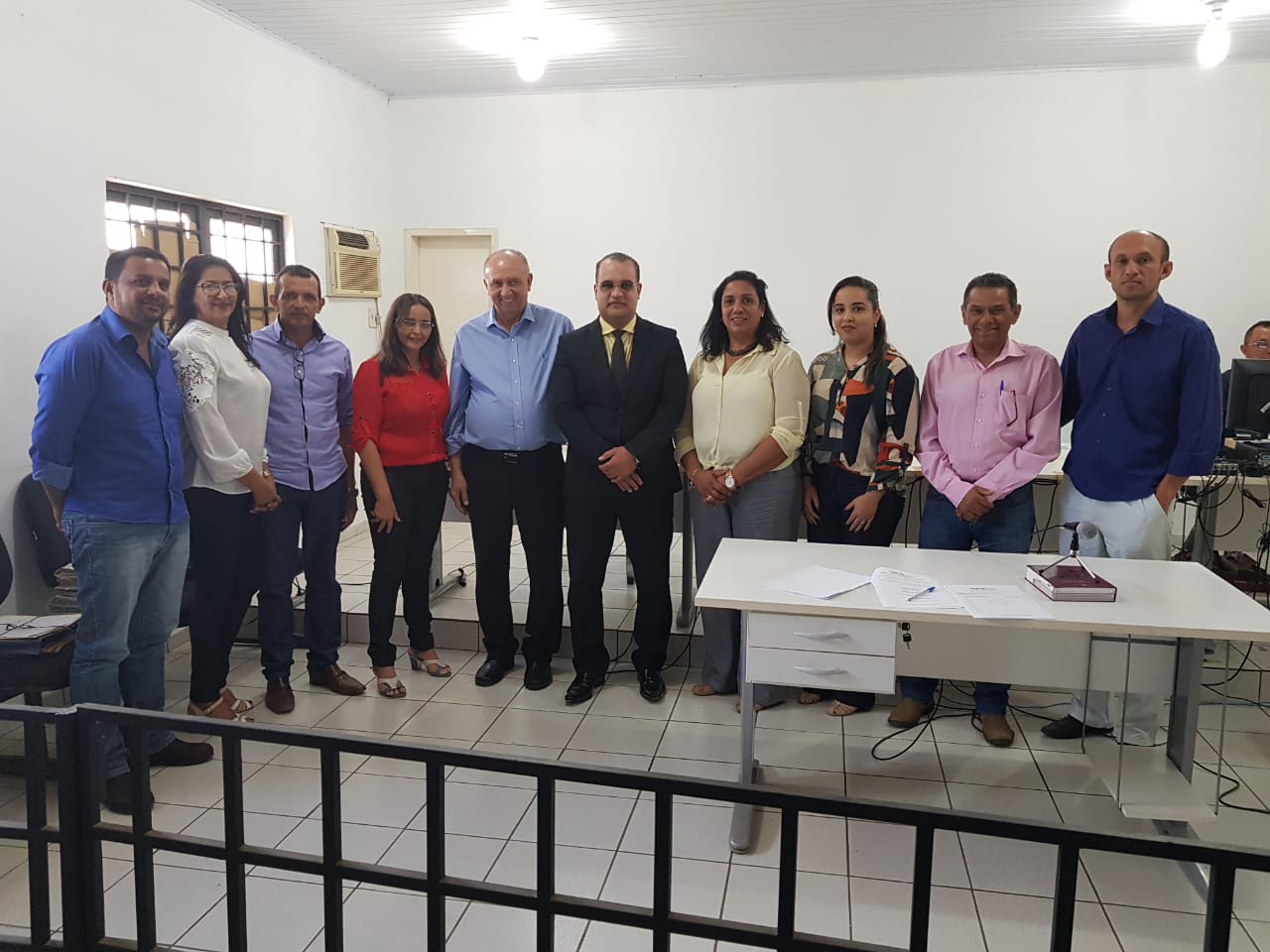 Promotor de Justiça com Prefeitos e Secretários de Saúde