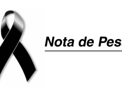 Fita preta que representa luto.