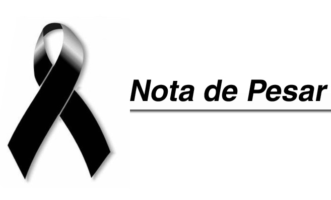 Fita preta que representa luto.