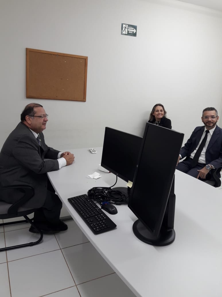 Corregedor Geral em reunião com Promotores