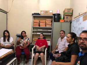 Reunião no Conselho Tutelar