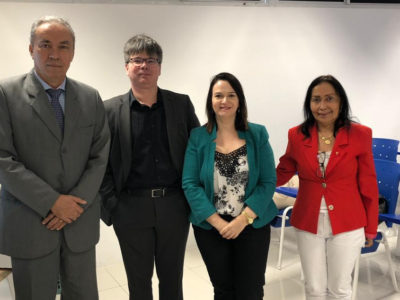 Alguns membros da comissão julgadora do Prêmio Melhores Práticas no MPPI 2018