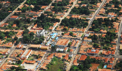 Vista aérea da cidade de Altos Vista aérea da cidade de Altos