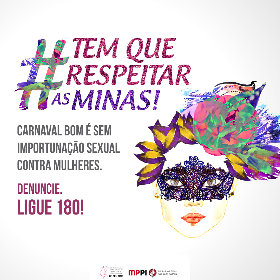 Arte com o nome e as informações relacionadas a campanha lançada