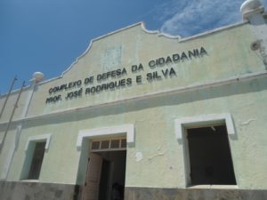 Fachada do Complexo de Defesa da Cidadania em Parnaíba