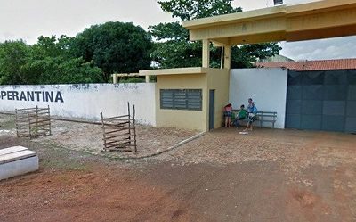 Fachada do presídio de Esperantina