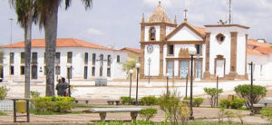 Praça das Vitórias na região central de Oieras